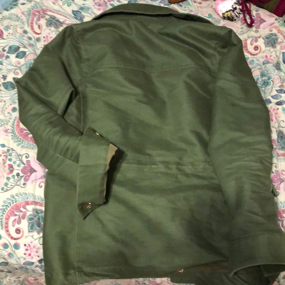 H&M green jacket size 2 - Picture 2 of 2